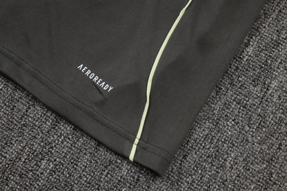 Real Madrid Sleeveless Training Kit - Grey/Lime