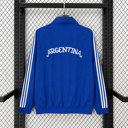 Argentina team sky blue classic style Windbreaker