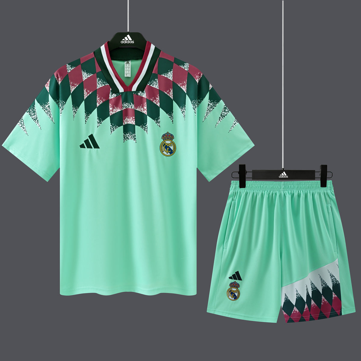 2627 Real Madrid retro short sleeve Training Kit