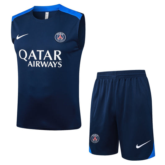 PSG Sleeveless Training Kit - Navy/Blue