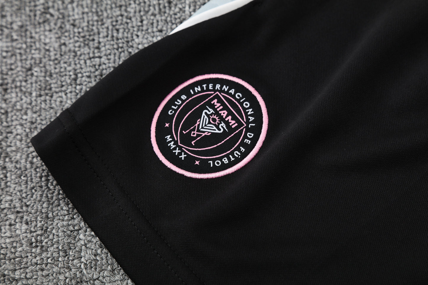 Inter Miami Sleeveless Training Kit - Black/Grey/White