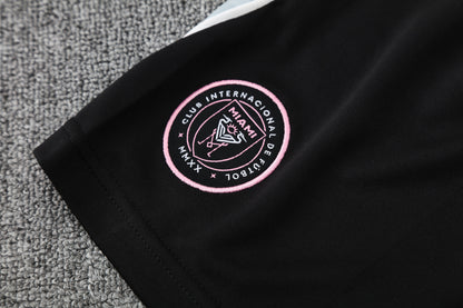 Inter Miami Sleeveless Training Kit - Black/Grey/White