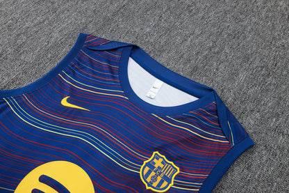 Barcelona Sleeveless Training Kit - Home