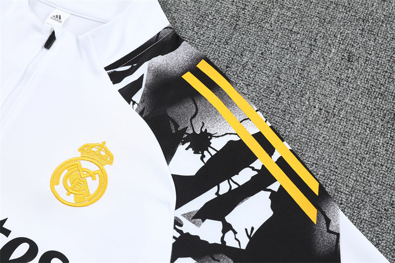 Real Madrid Tracksuit Yellow label style