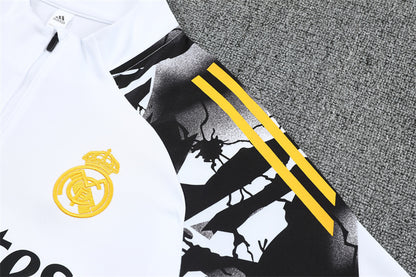 Real Madrid Tracksuit Yellow label style