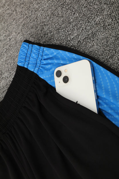 Napoli Sleeveless Training Kit - Black