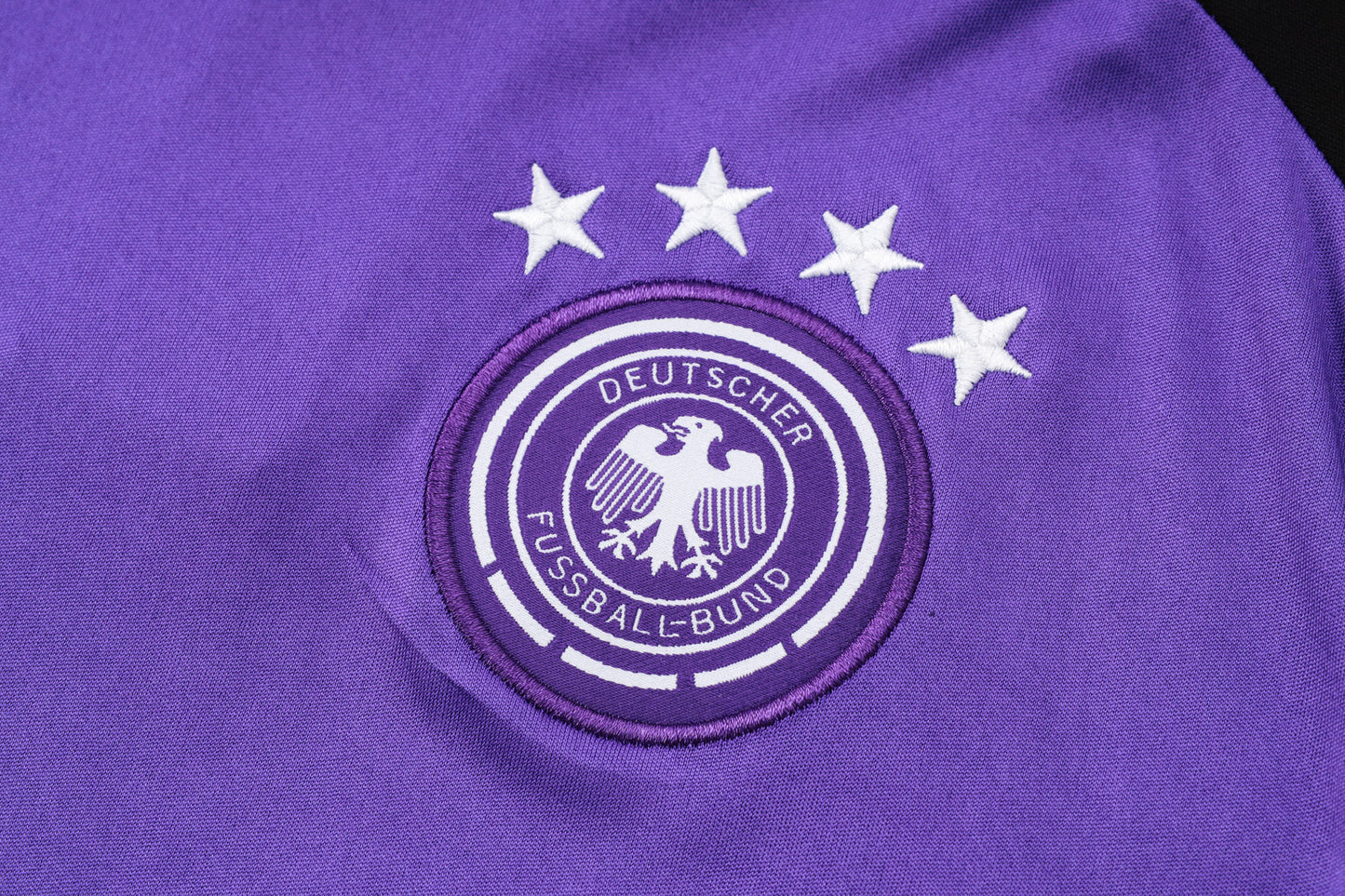 Germany Sleeveless Training Kit - Purple/Violet/Black