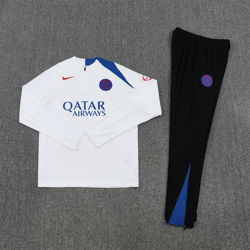 PSG Paris Saint Germain Dark White black Tracksuit III