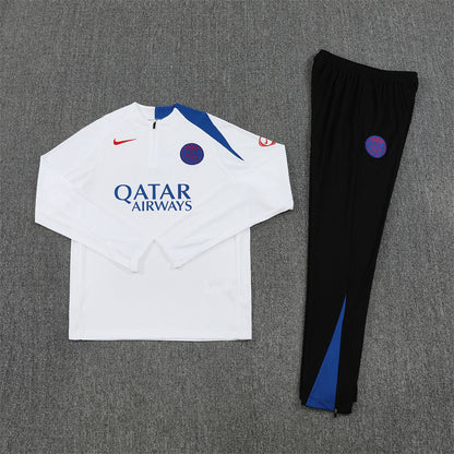 PSG Paris Saint Germain Dark White black Tracksuit III