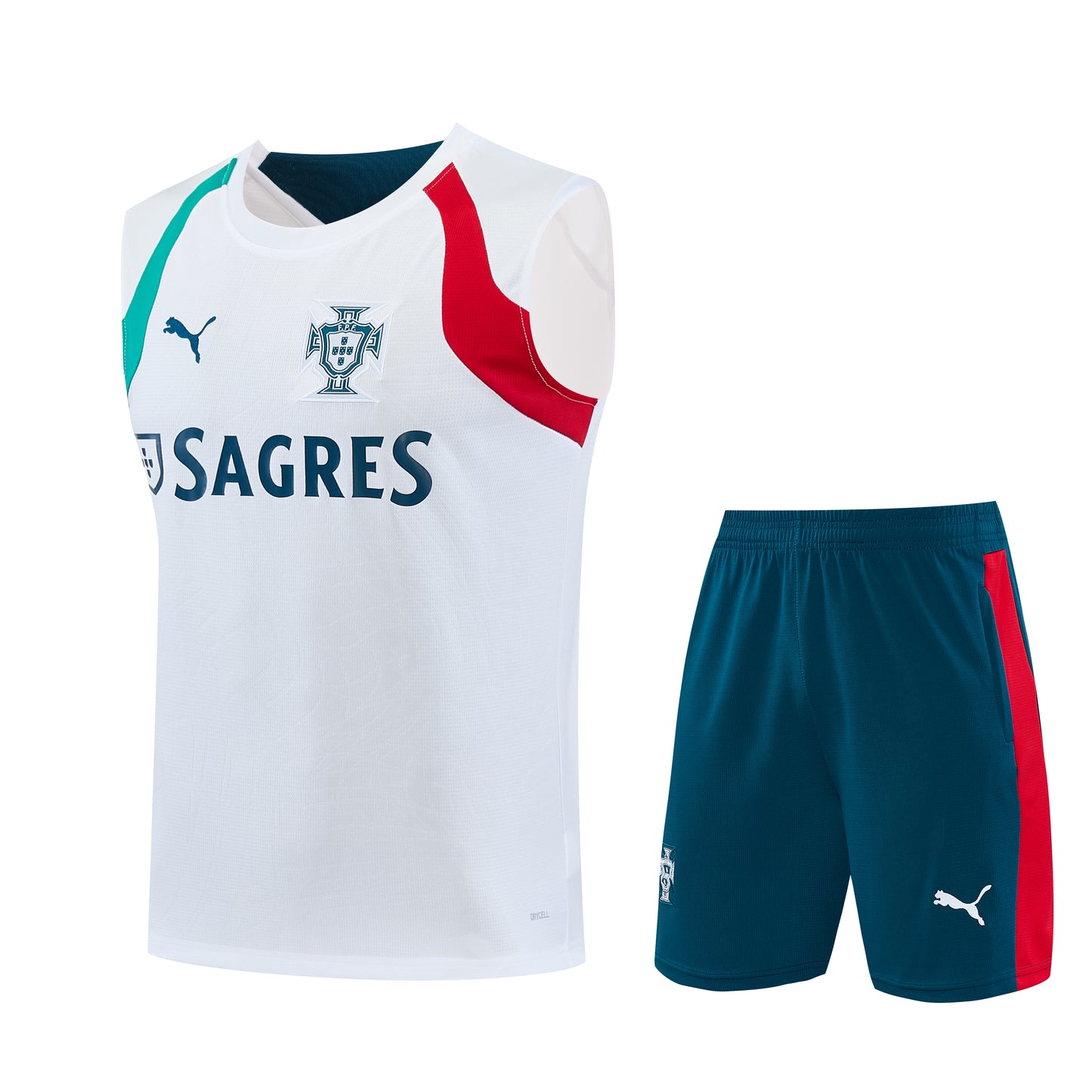 Portugal 2627 Sleeveless Training Kit 2