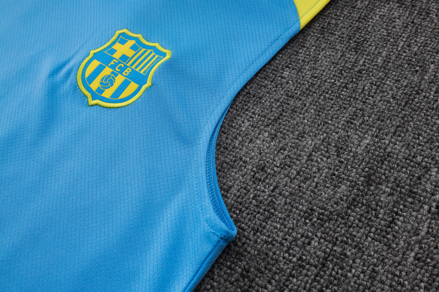 Barcelona Sleeveless Training Kit New Blue
