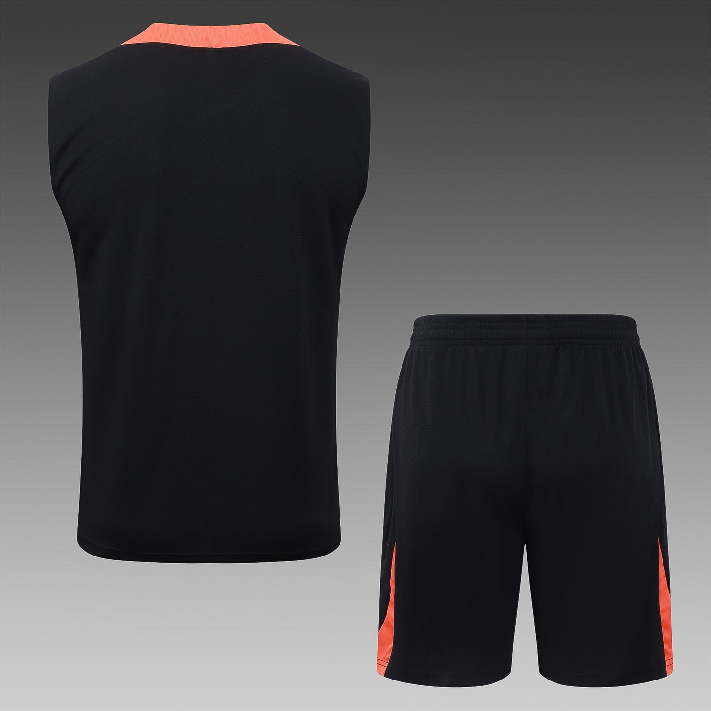 Brazil Sleeveless Training Kit  Black