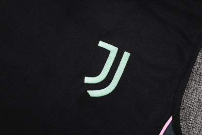 Juventus Sleeveless Training Kit -  Black/Pastel