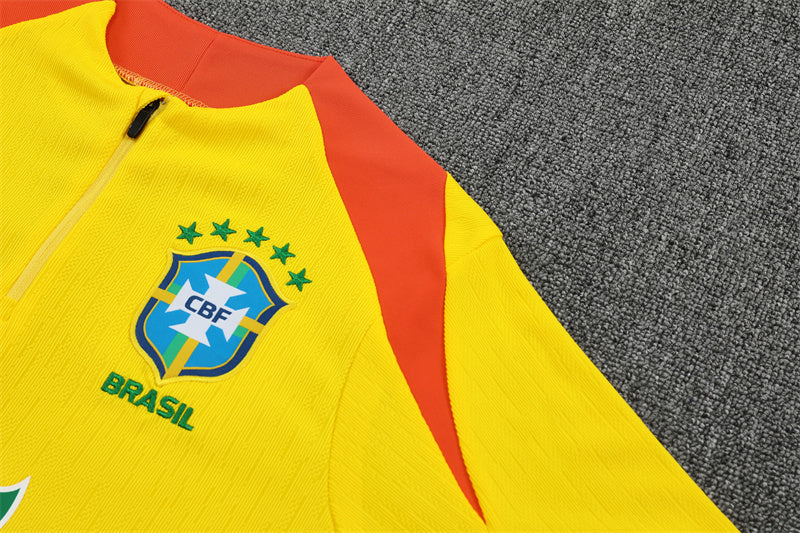 Brazilian yellow Tracksuit