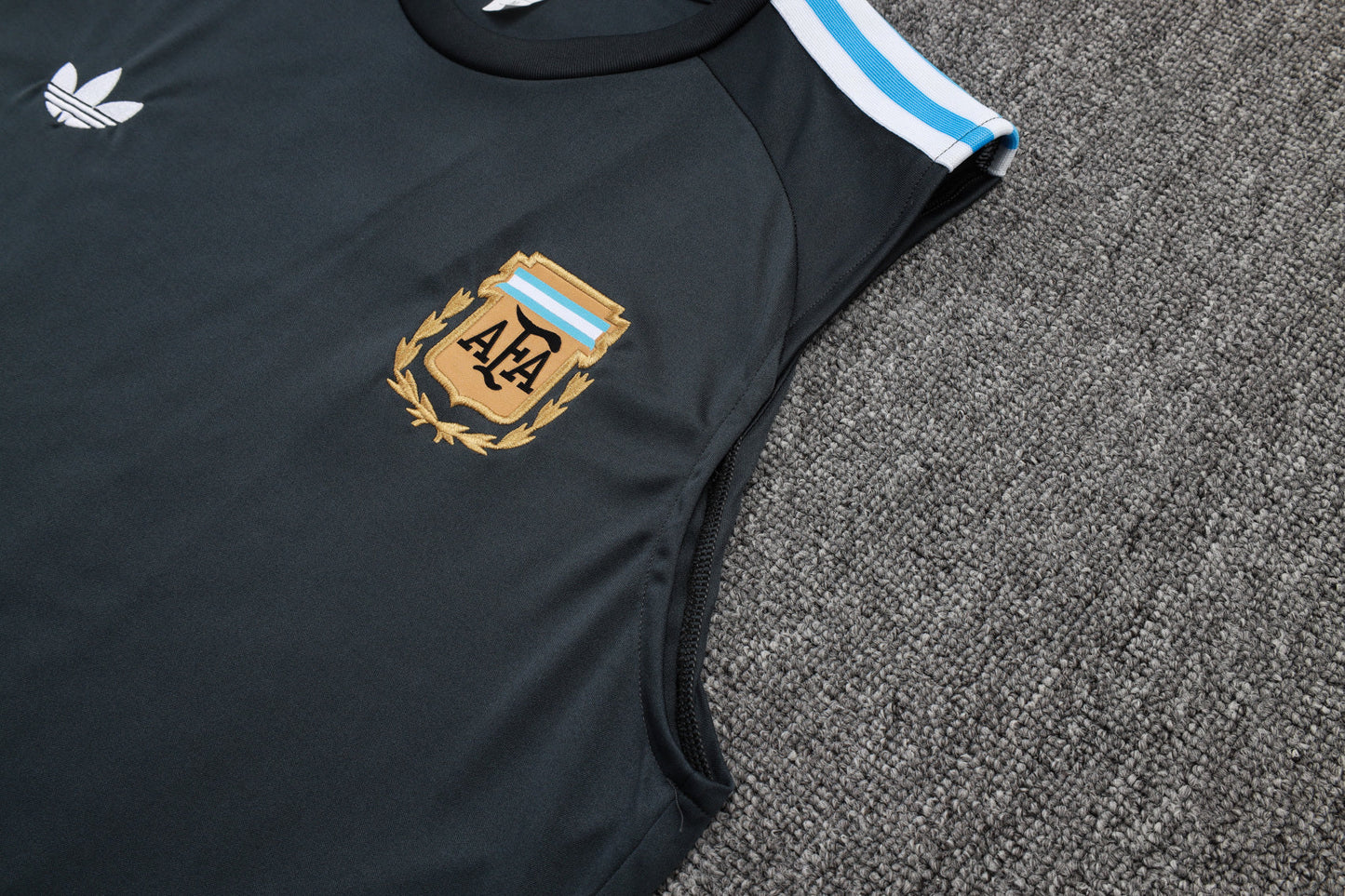 Argentina Sleeveless Training Kit - Retro