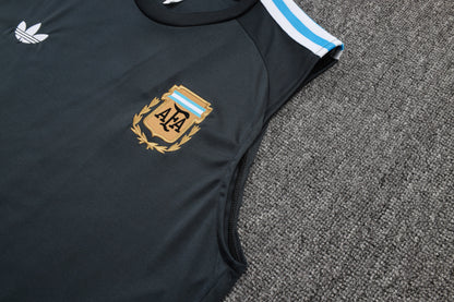 Argentina Sleeveless Training Kit - Retro