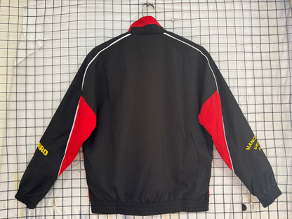 Manchester United Red and Black 1996-1997 Windbreaker