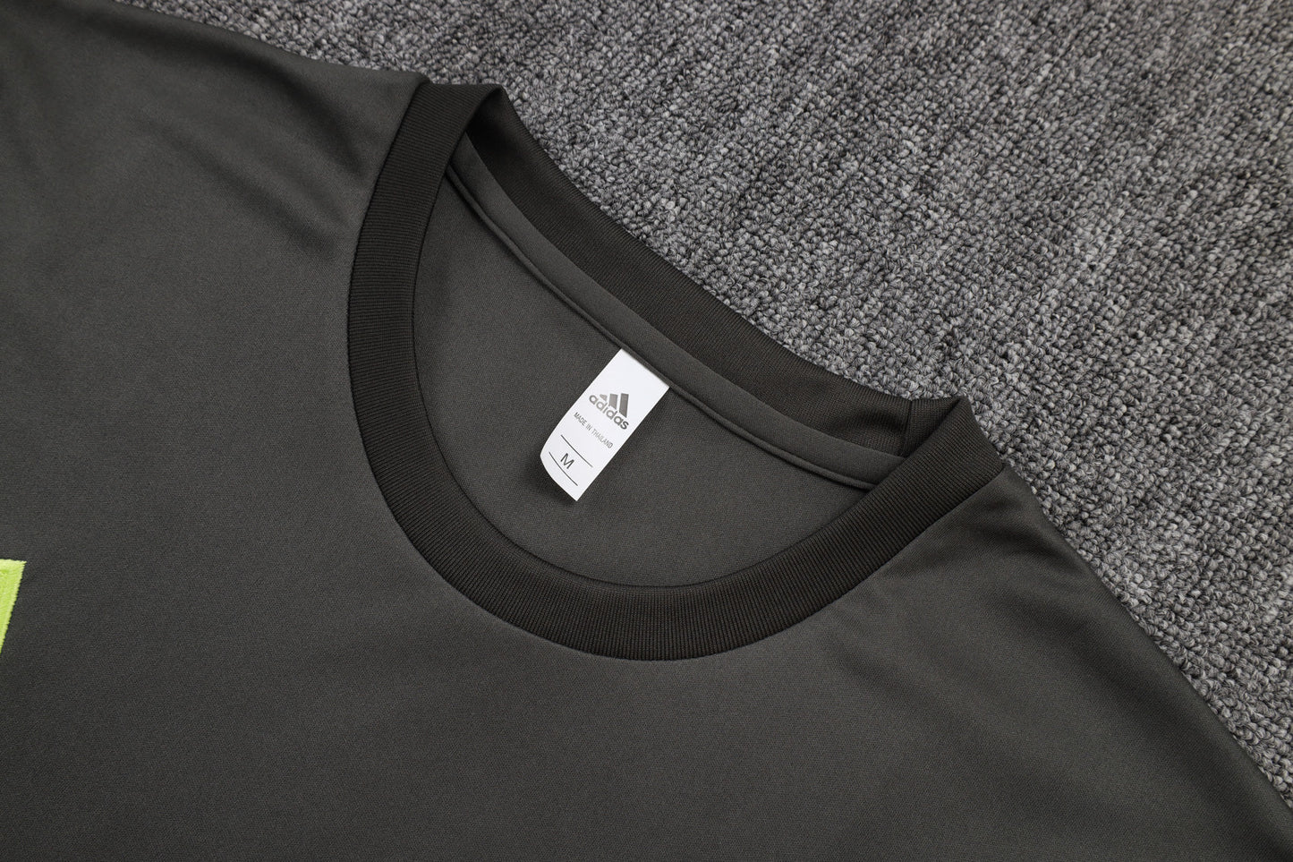 Real Madrid Sleeveless Training Kit - Grey/Lime