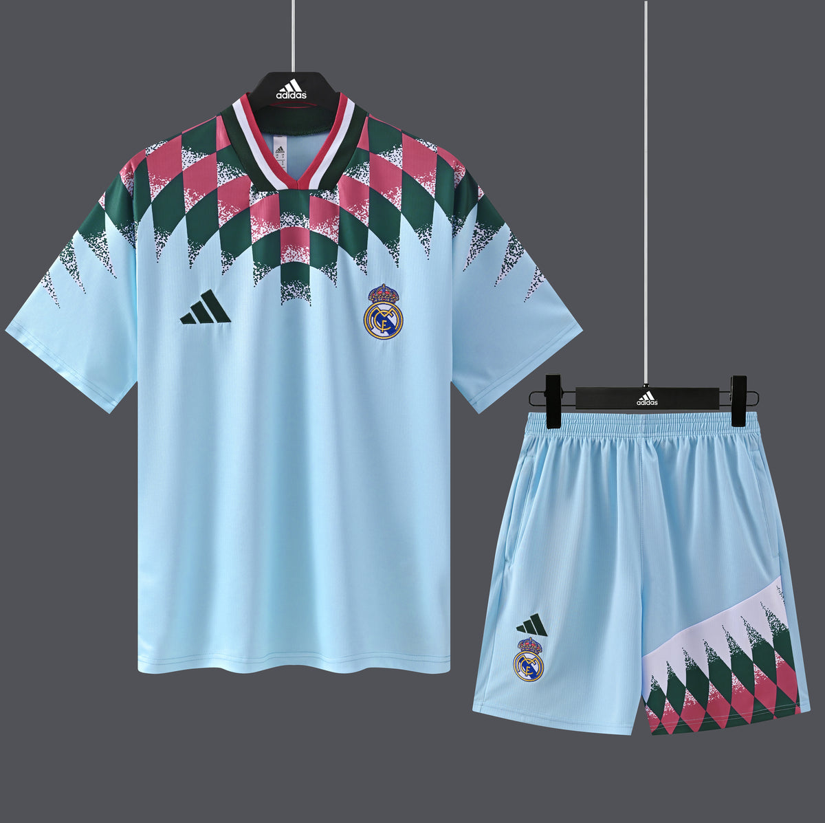 2627 Real Madrid retro short sleeve Training Kit 7
