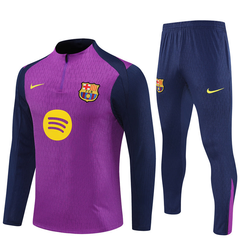 Barcelona Dark Blue and Purple Tracksuit