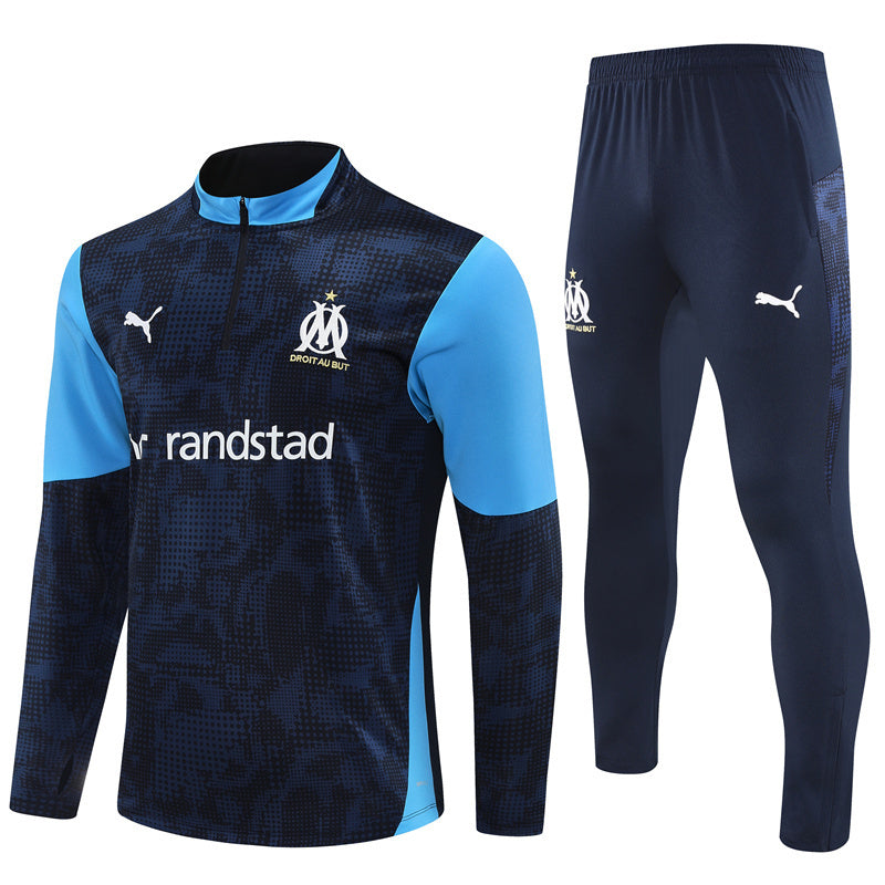 Olympique de Marseille Dark Blue Tracksuit
