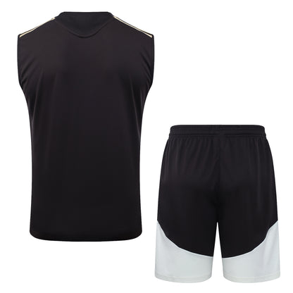 Flamenco  Sleeveless Training Kit Dark brown