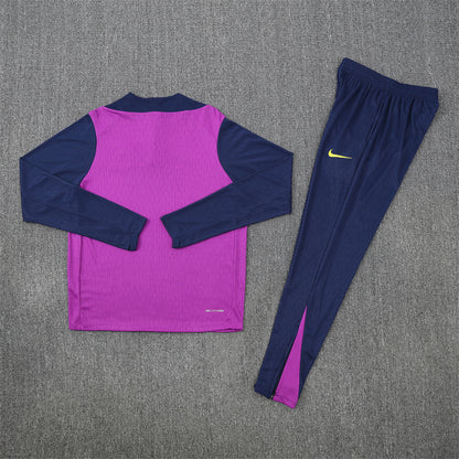 Barcelona Dark Blue and Purple Tracksuit