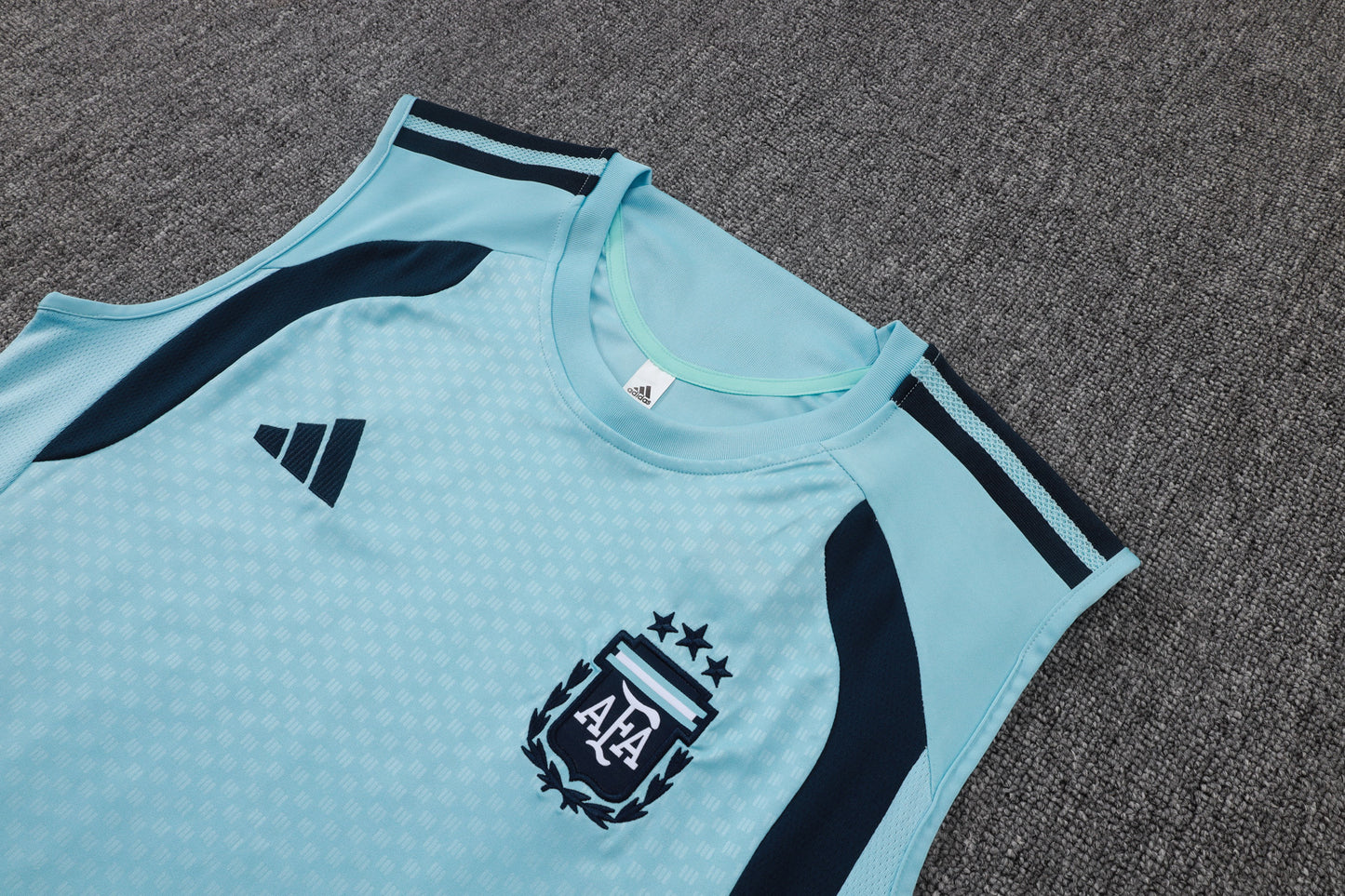 Argentina Sleeveless Training Kit  Sky blue