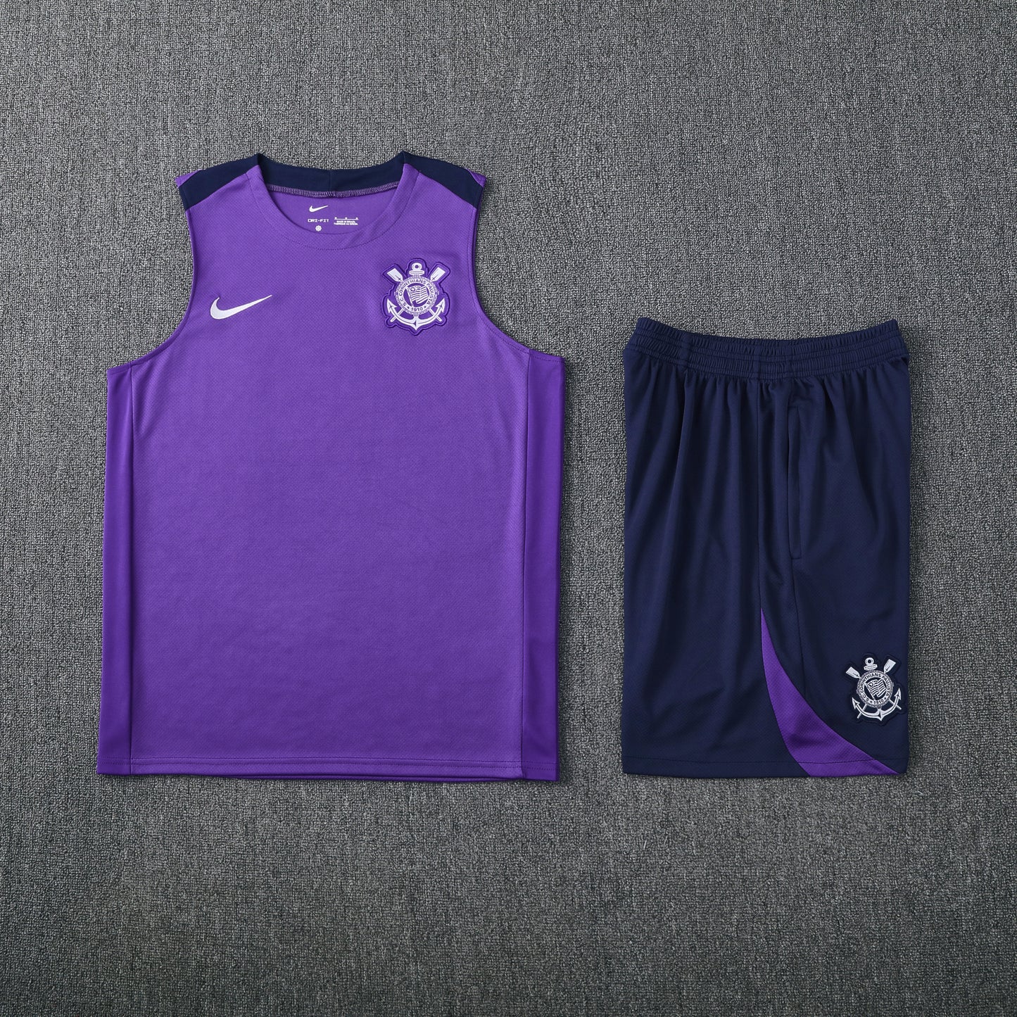 Corinthians Sleeveless Training Kit Purple