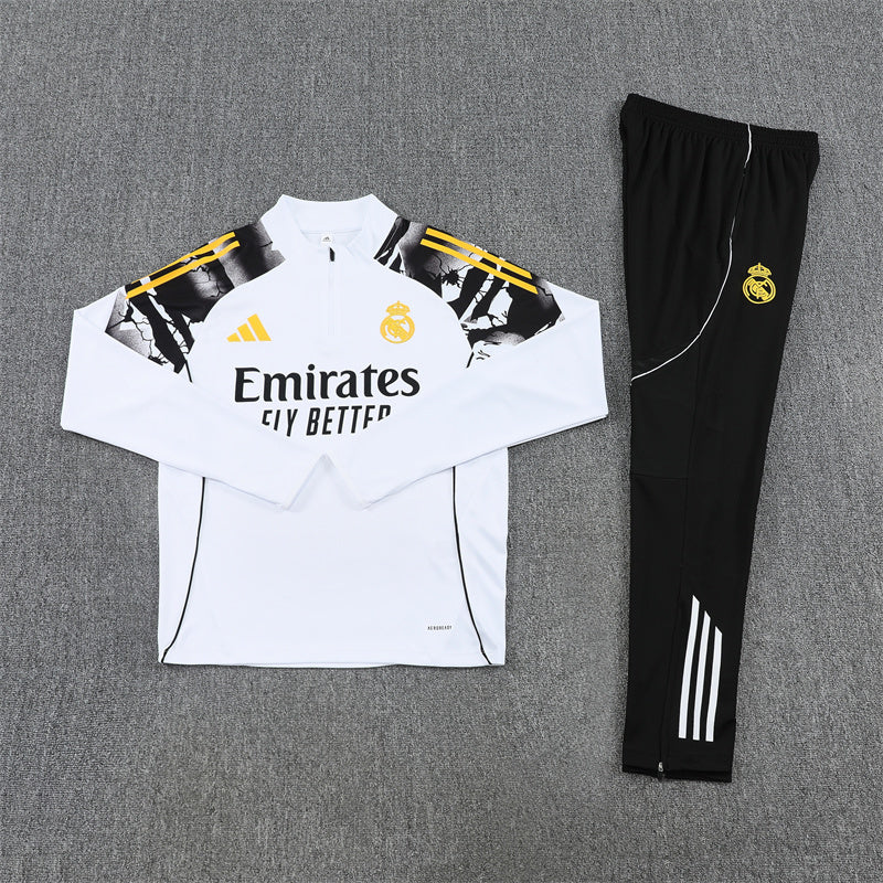 Real Madrid Tracksuit Yellow label style