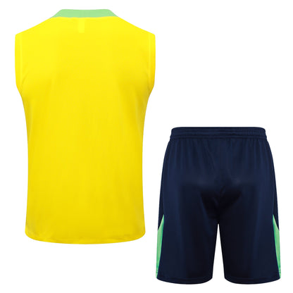 Brazil Sleeveless Training Kit - Home