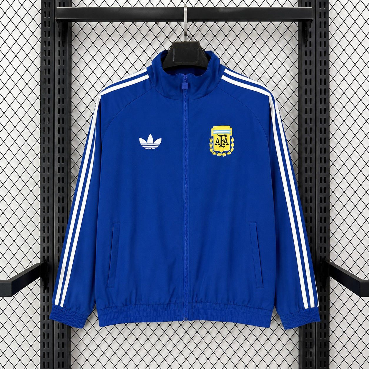 Argentina team sky blue classic style Windbreaker