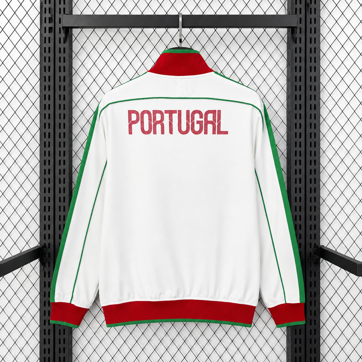 Portugal team white World Cup Windbreaker