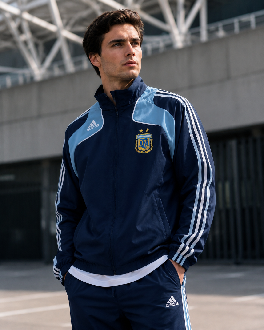Argentina Royal Blue 2008 model Windbreaker