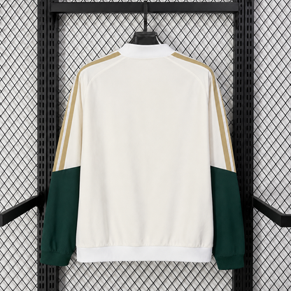 Italian white Windbreaker