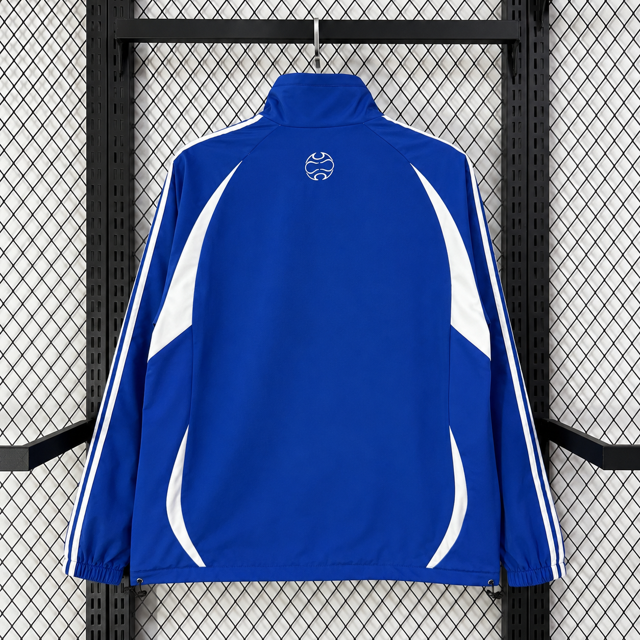 Greece team white with blue Windbreaker