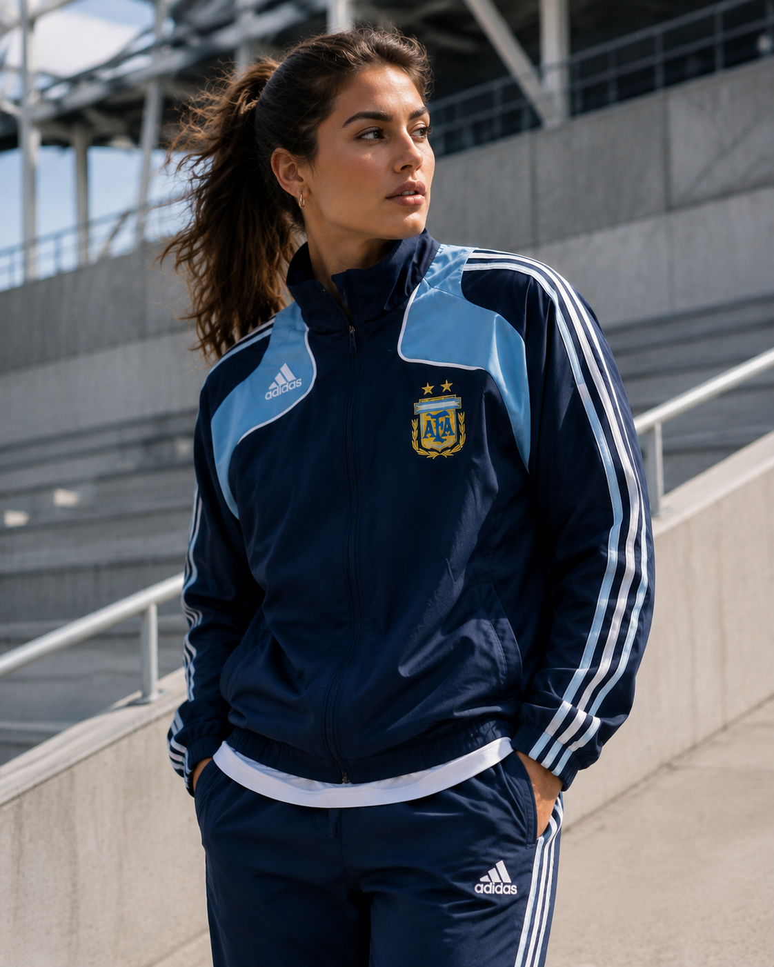 Argentina Royal Blue 2008 model Windbreaker