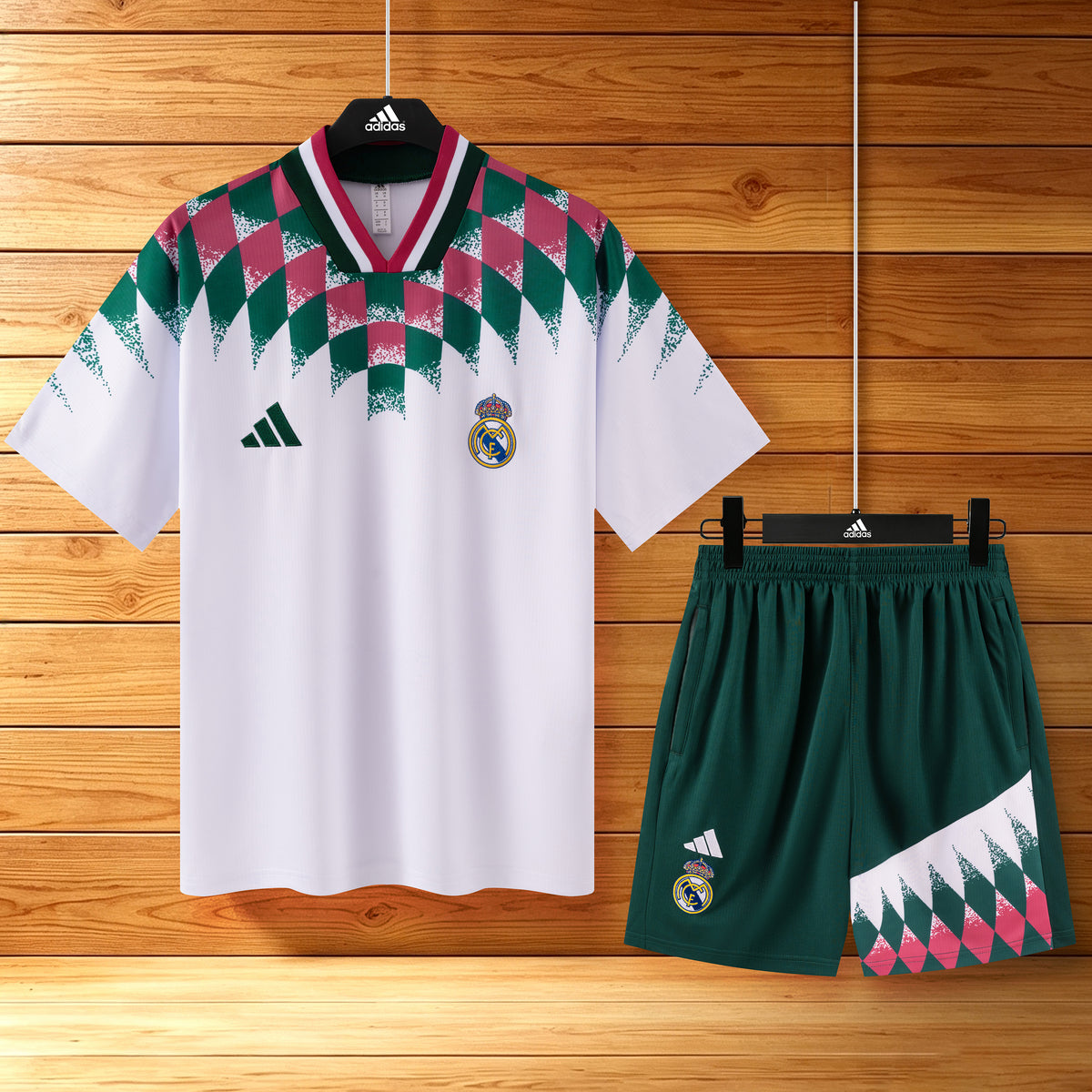 2627 Real Madrid retro short sleeve Training Kit 11