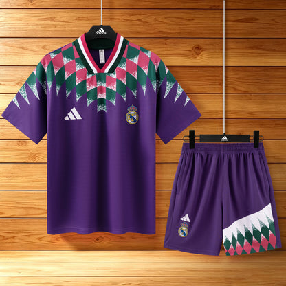 2627 Real Madrid retro short sleeve Training Kit 3
