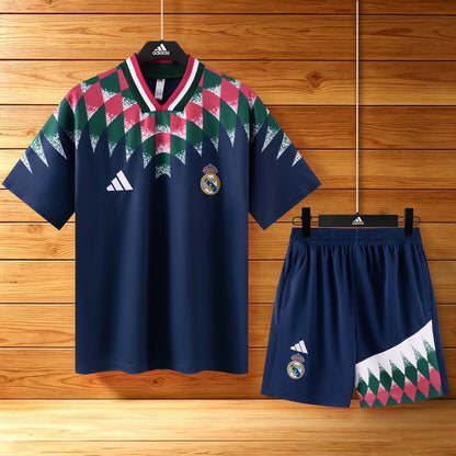 2627 Real Madrid retro short sleeve Training Kit 9