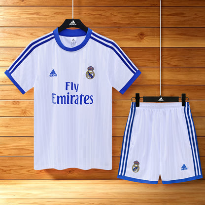 2627 Real Madrid retro short sleeve Training Kit 6