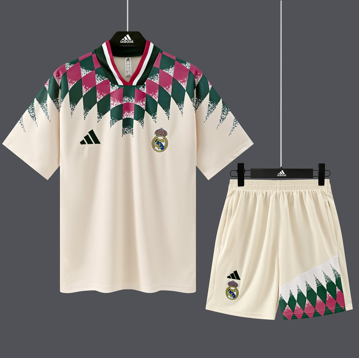 2627 Real Madrid retro short sleeve Training Kit 5