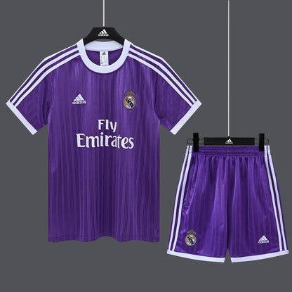 2627 Real Madrid retro short sleeve Training Kit 1