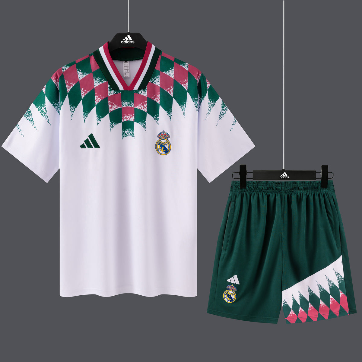 2627 Real Madrid retro short sleeve Training Kit 11