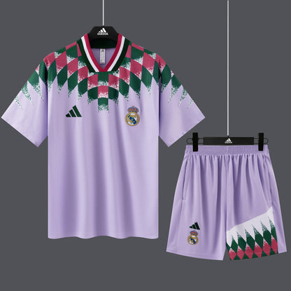 2627 Real Madrid retro short sleeve Training Kit 4
