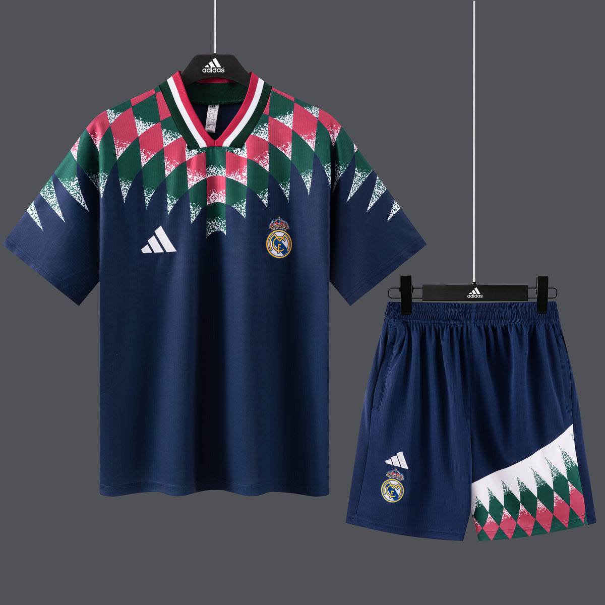 2627 Real Madrid retro short sleeve Training Kit 9
