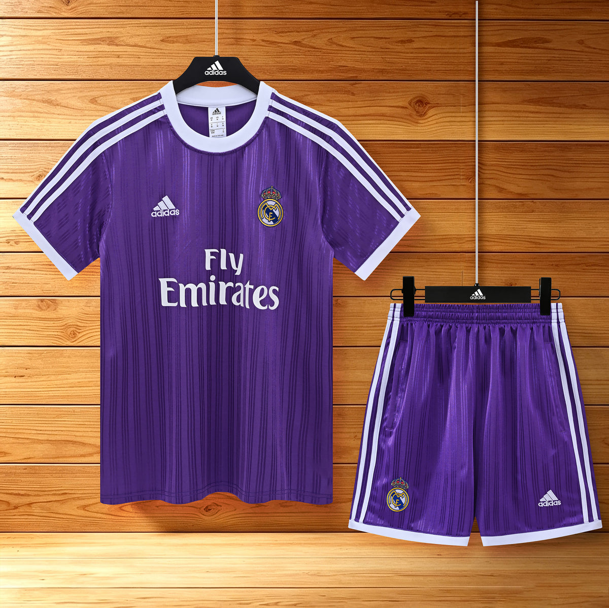 2627 Real Madrid retro short sleeve Training Kit 1