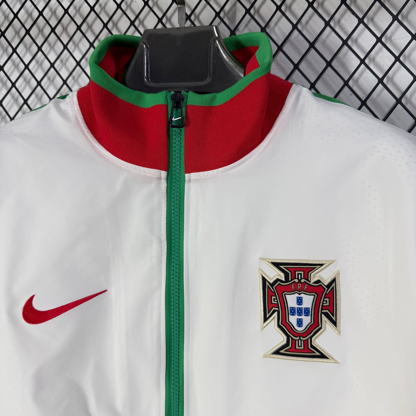 Portugal team white World Cup Windbreaker
