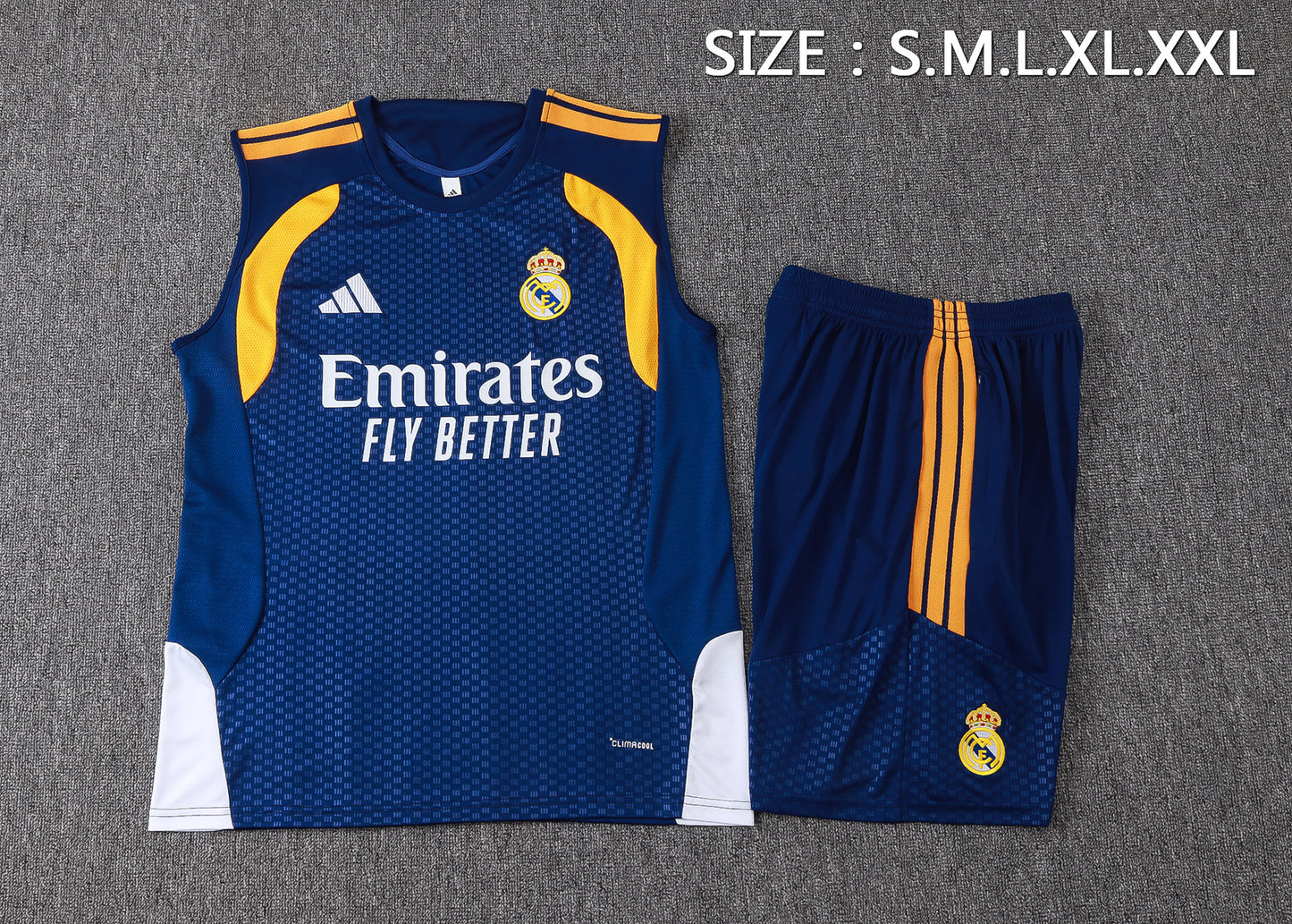 Real Madrid 2627 Sleeveless Training Kit 5