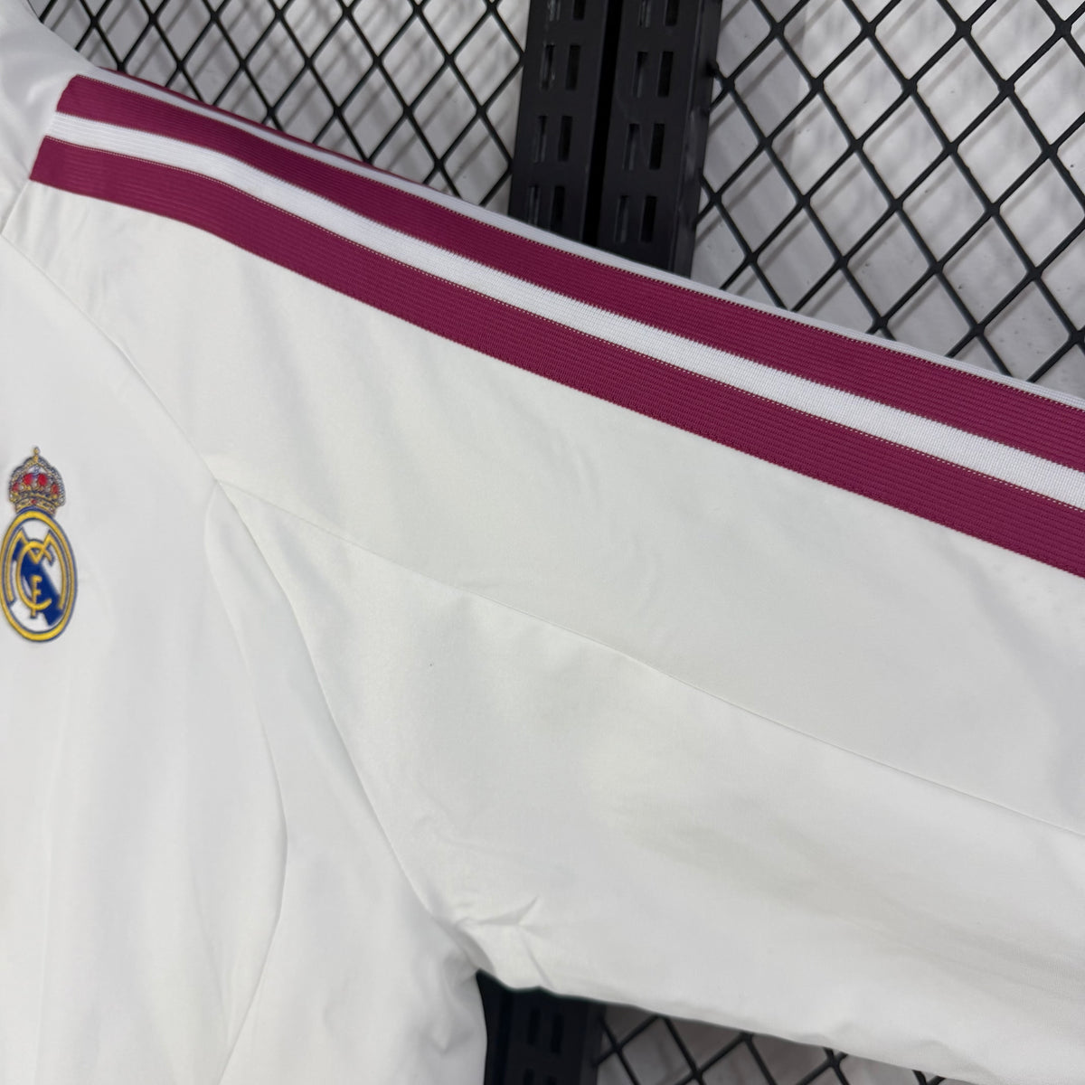 Real Madrid White 26 Home Windbreaker